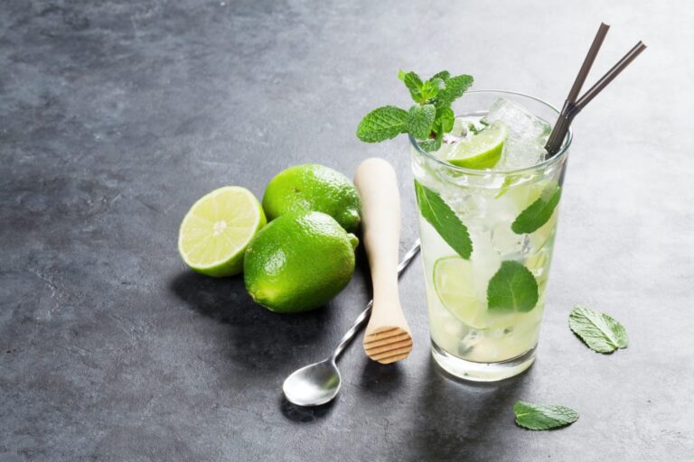 Refreshing Citrus Delight: Sip on the Zing of Freshly Squeezed Lime Juice
