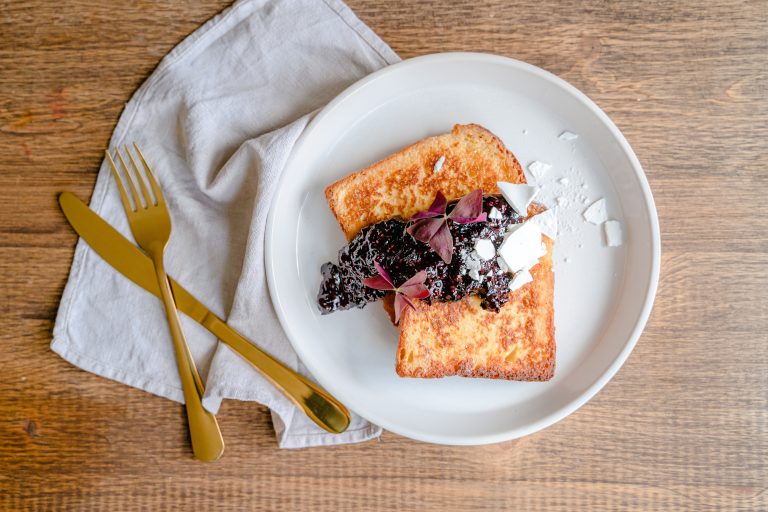 Breakfast Made Magical: Delight in Toasted Bread and Bursting-with-Flavor Jam