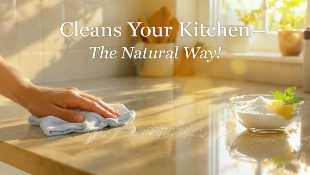 Cleans Your Kitchen — The Natural Way