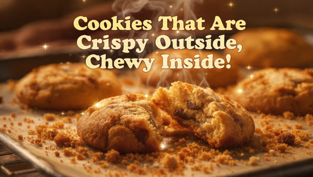 Cookies That Are Crispy Outside, Chewy Inside