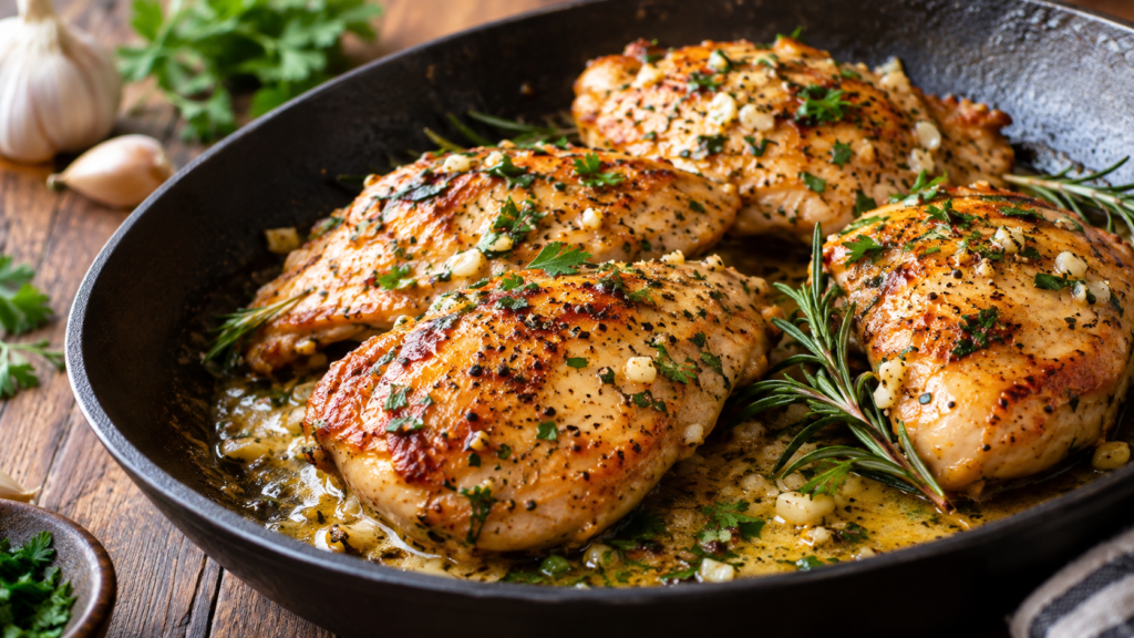 Easy Garlic Butter Chicken