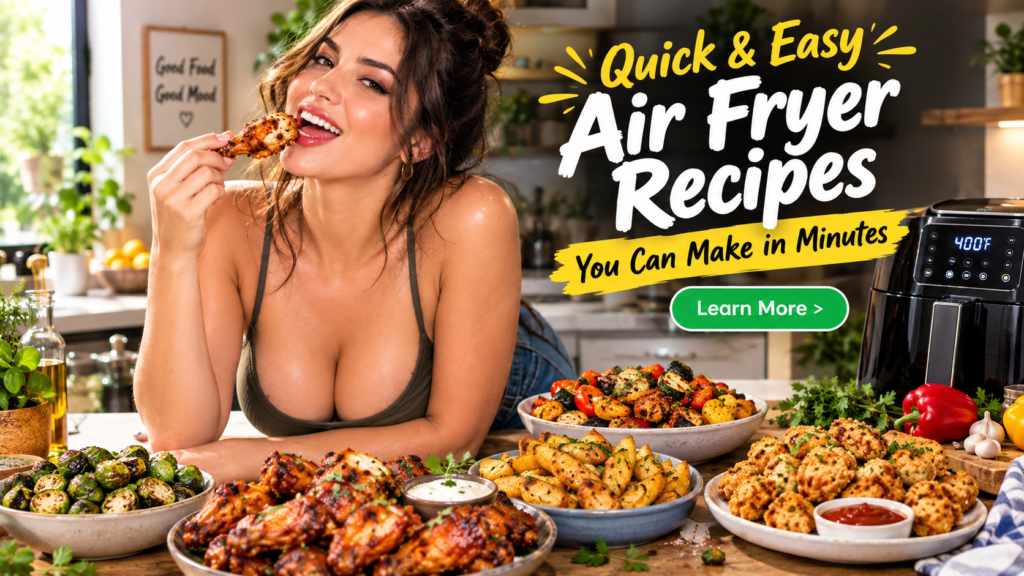 Quick and Easy Air Fryer Recipes You Can Make in Minutes