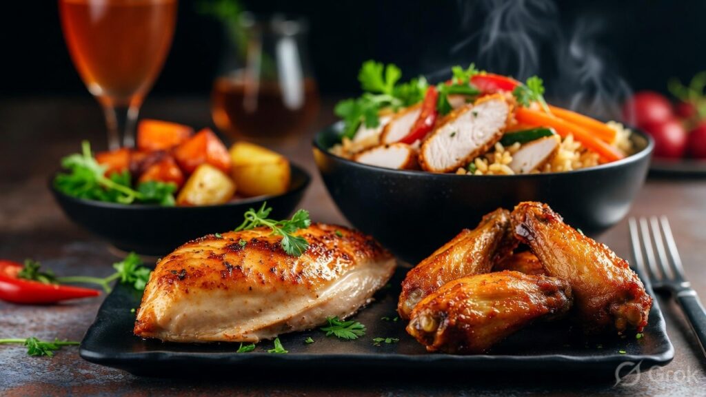 Easy Chicken Recipes + Air Fryer Recipes + Dinner Ideas