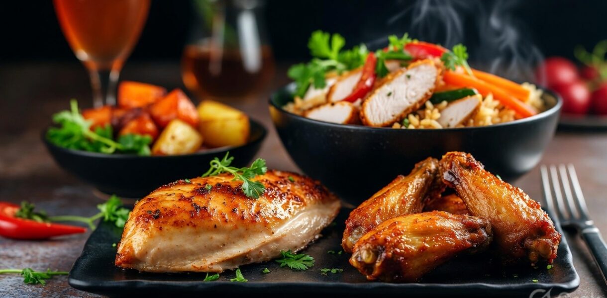 Easy Chicken Recipes + Air Fryer Recipes + Dinner Ideas